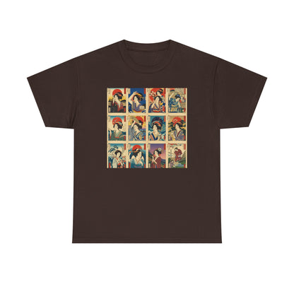 Retro Ukiyo Pop Art T-Shirt | Eco-Limited