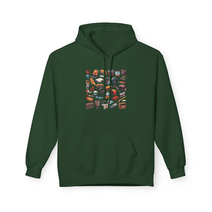 Assorted Cake & Pastry Graphic Hoodie|Eco-Friendly - Limited