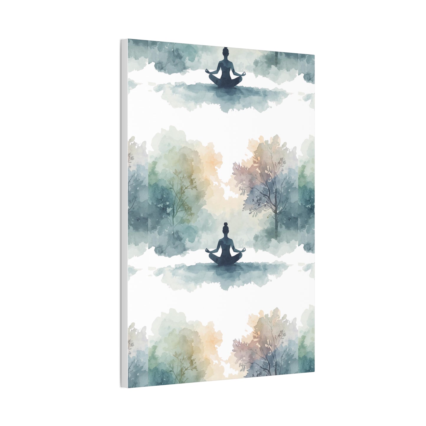 Peace Within Meditation Canvas Wall Art | Eco-Limited