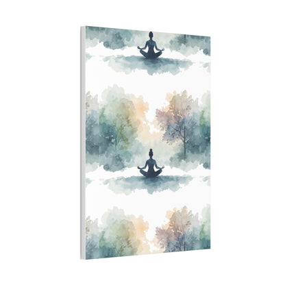 Peace Within Meditation Canvas Wall Art | Eco-Limited