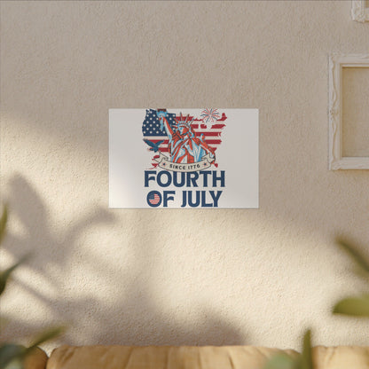 Fourth of July Canvas Wall Art