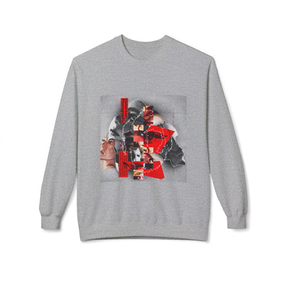Surreal Identity Collage Sweatshirt | Eco-Limited