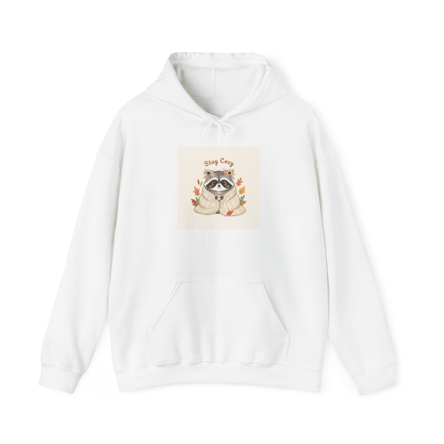 Stay Cozy Raccoon Hoodie | Eco-Limited