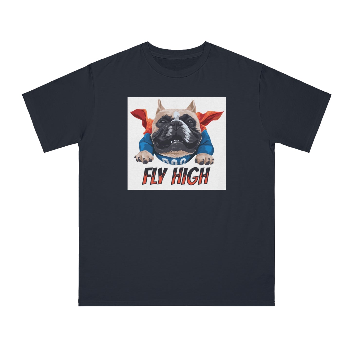 Organic Fly High Bulldog T-Shirt | Organic-Limited