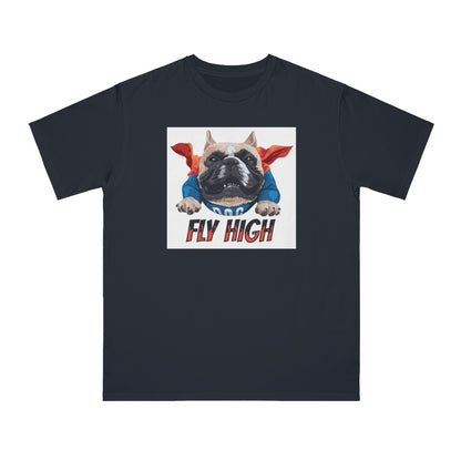 Organic Fly High Bulldog T-Shirt | Organic-Limited