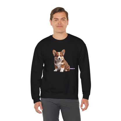 Corgi Puppy Graphic Sweatshirt|Eco-Friendly - Limited