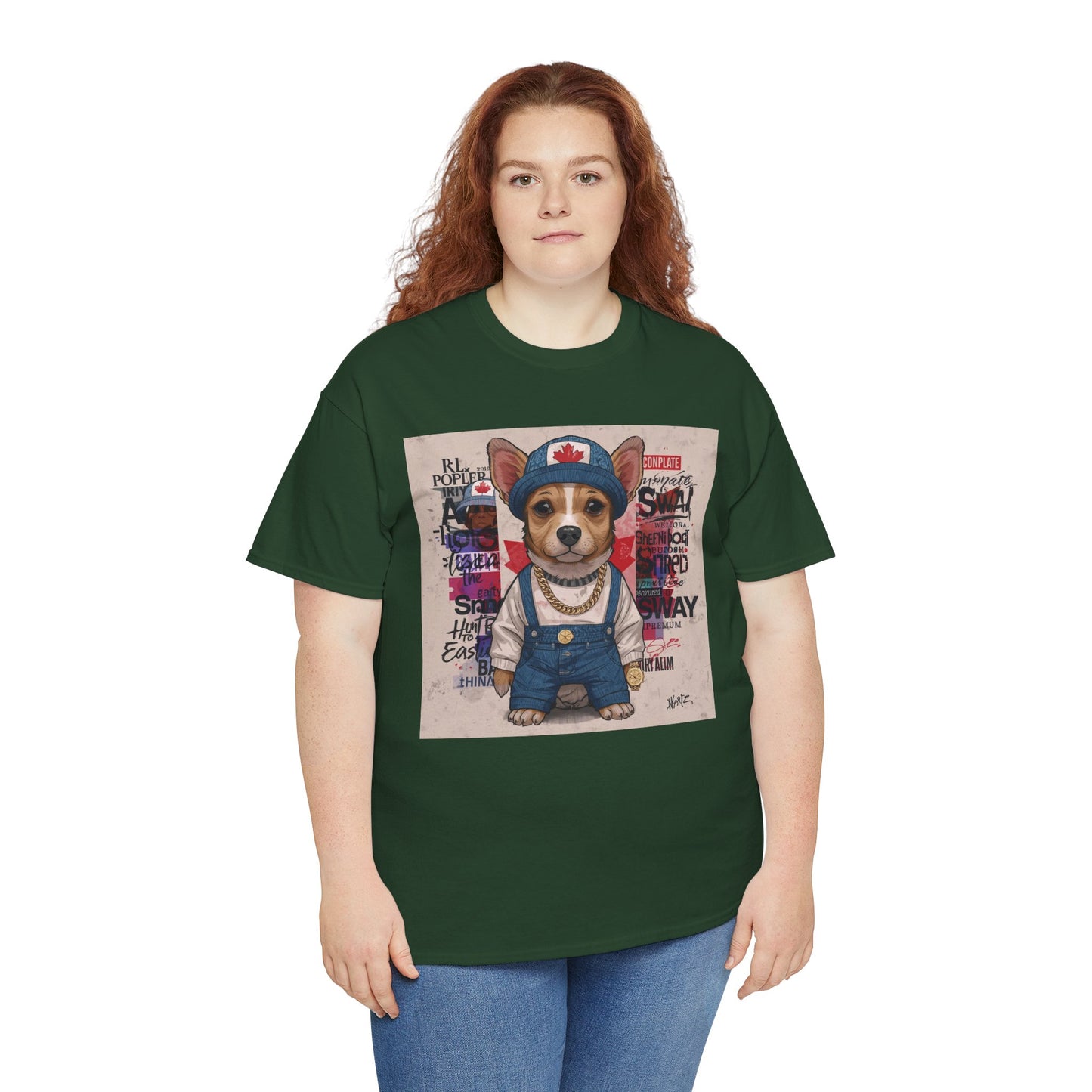 Lucky Street Pup Art T-Shirt | Eco-Limited