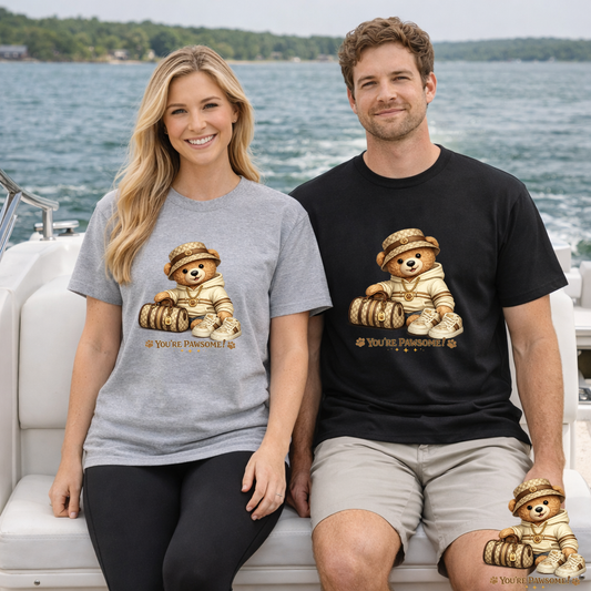 You’re Pawsome Bear T-Shirt | Eco-Limited