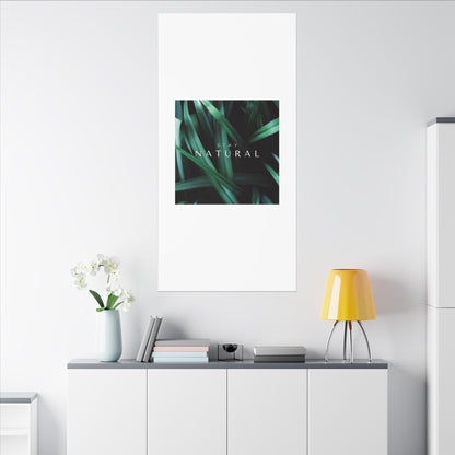 Stay Natural Botanical Canvas Wall Art