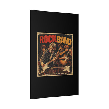 Rock Band Vintage Canvas Wall Art | Eco - Limited