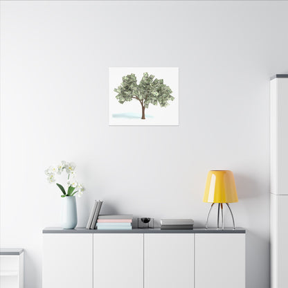 Money Tree Canvas Wall Art Canvas