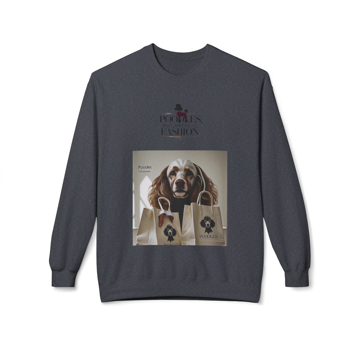 Poodles Fashion Graphic Sweatshirt | Eco-Limite