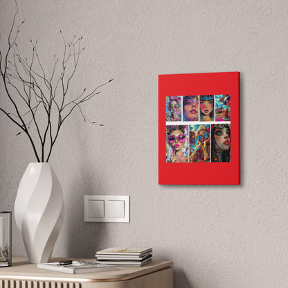 Pop Art Muse Canvas | Statement Wall Art