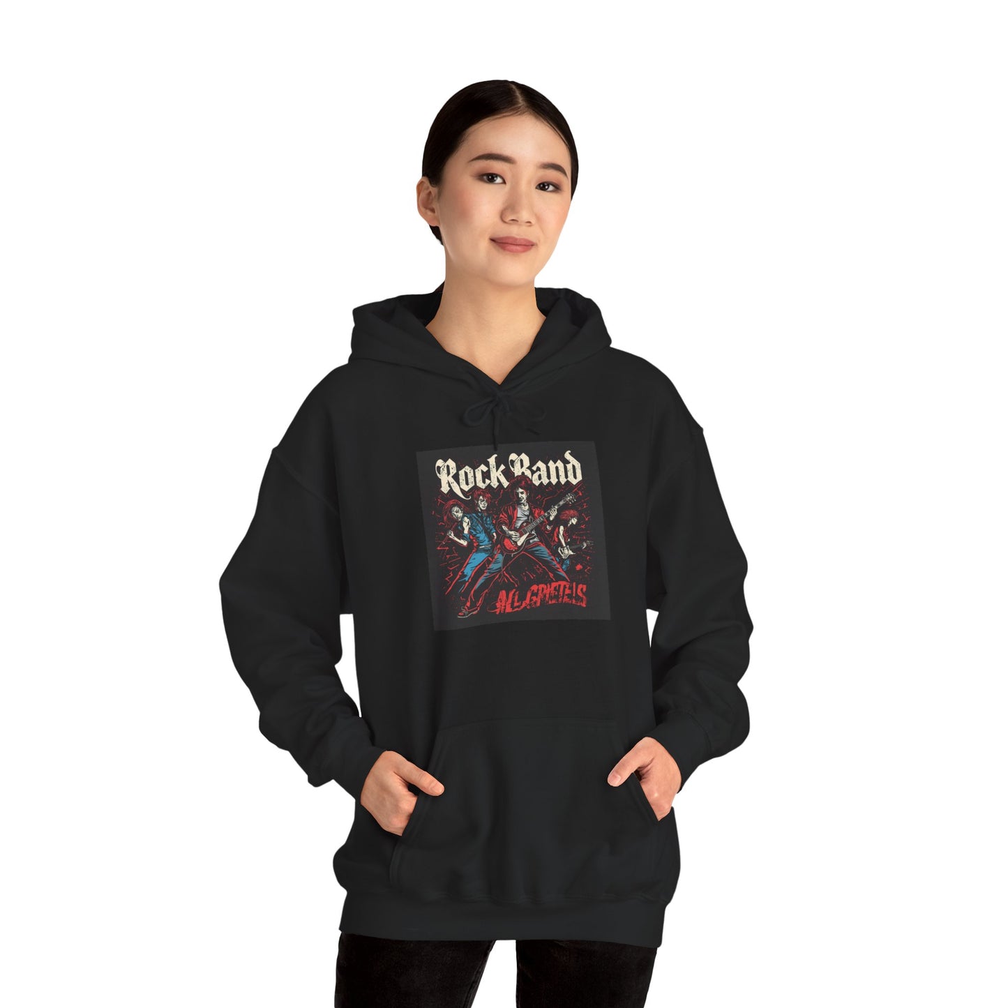 Rock Band Rebel Hoodie | Eco-Limited