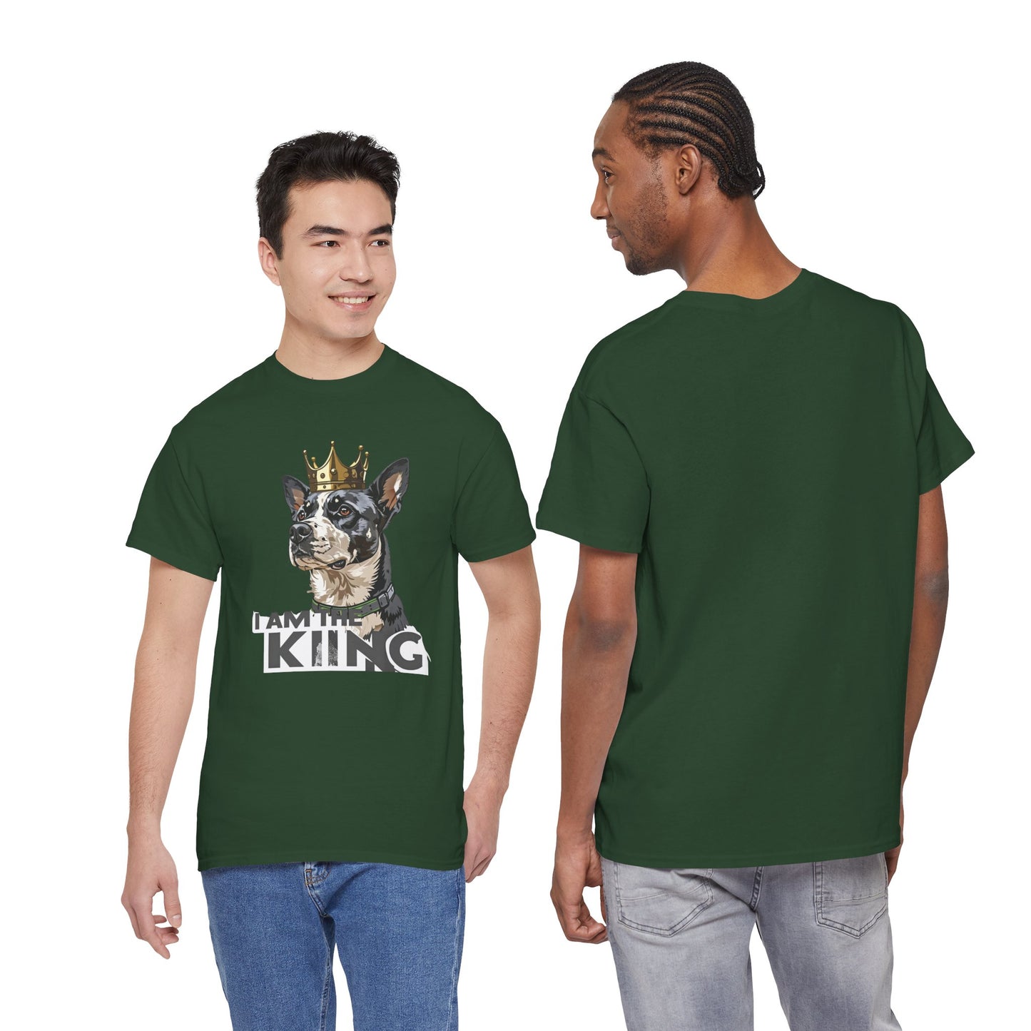 I Am The King Dog T-Shirt | Eco-Limited