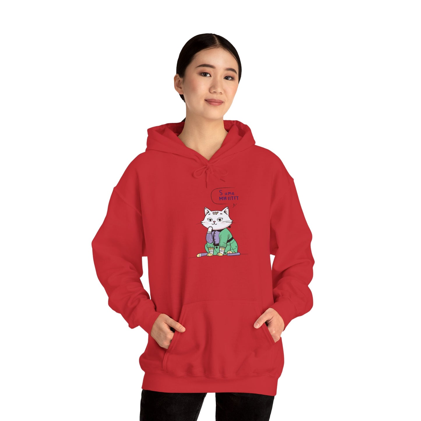 Chill Cat Street Art Hoodie | Eco-Limited