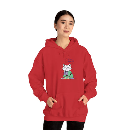 Chill Cat Street Art Hoodie | Eco-Limited