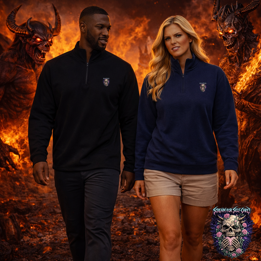 Scream For Self Care Zip-Up Jacket | Eco-Limited