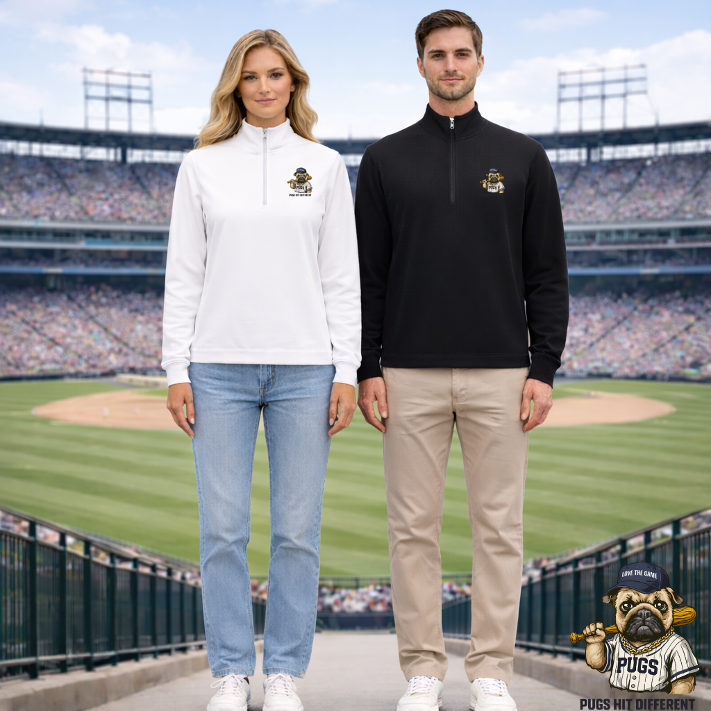 Pugs Hit Different Zip-Up | Eco-Limited