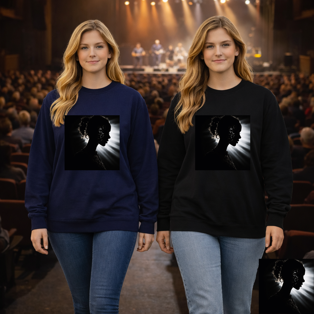 Quiet Light Portrait Sweatshirt | Eco-Limited