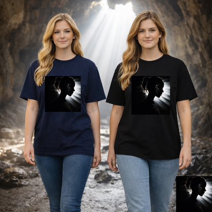 Quiet Light Portrait T-Shirt | Eco-Limited