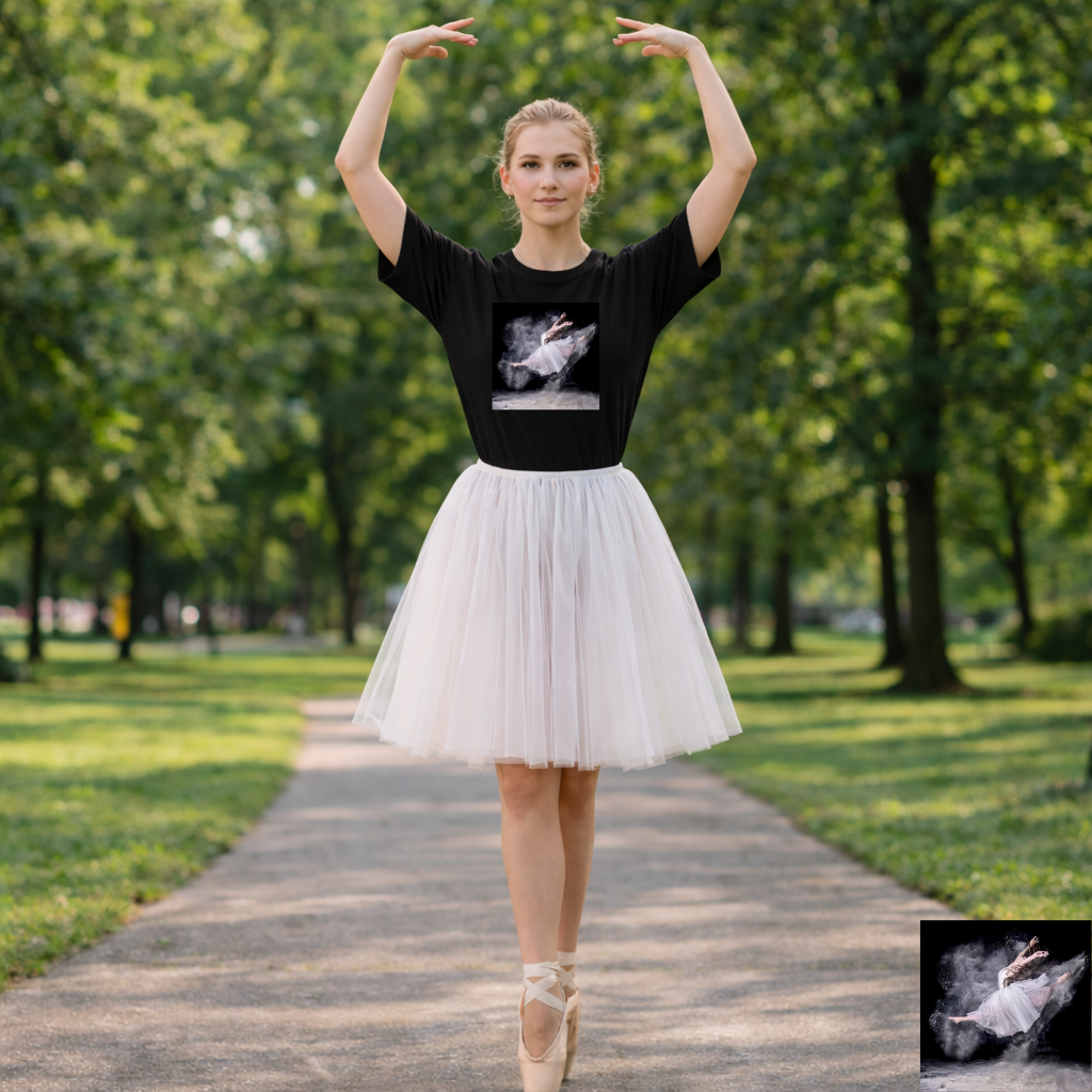 Silent Motion Dancer T-Shirt | Eco-Limited