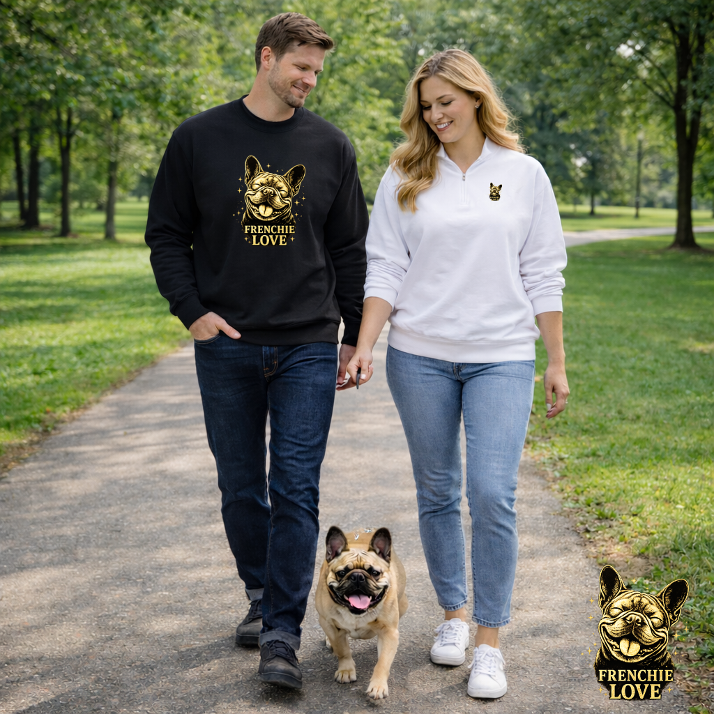 Frenchie Love Dog Sweater | Eco - Limited