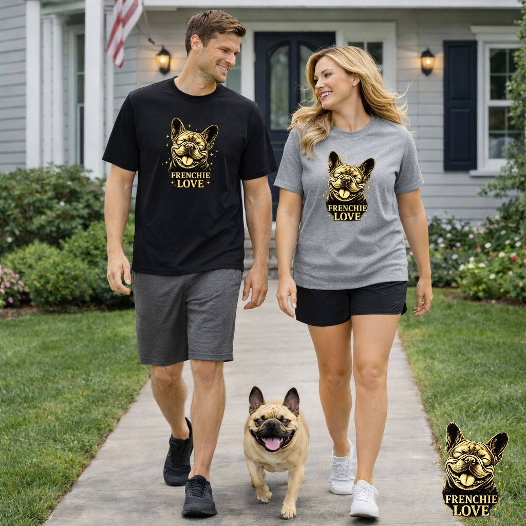Frenchie Love Dog T-Shirt | Eco - Limited