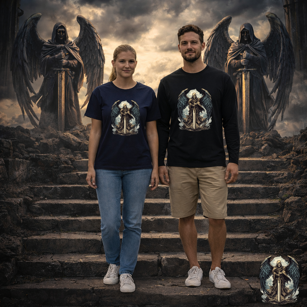 Fallen Guardian Graphic T Shirt | Eco - Limited