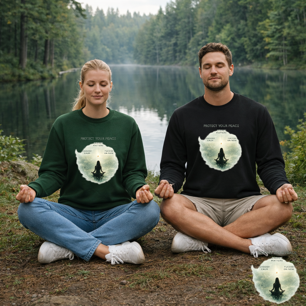 Protect Your Peace Meditation Sweater | Eco - Limited