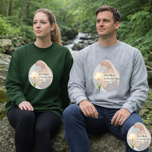It’s Okay to Not Be Okay Comfort Sweater | Eco-Limited