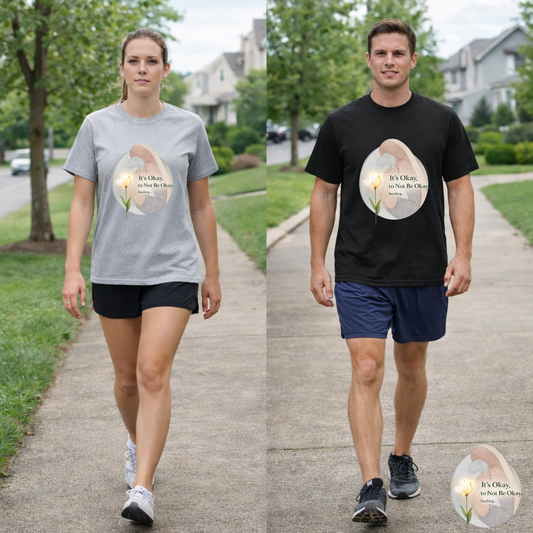 It’s Okay to Not Be Okay Comfort T-Shirt | Eco-Limited