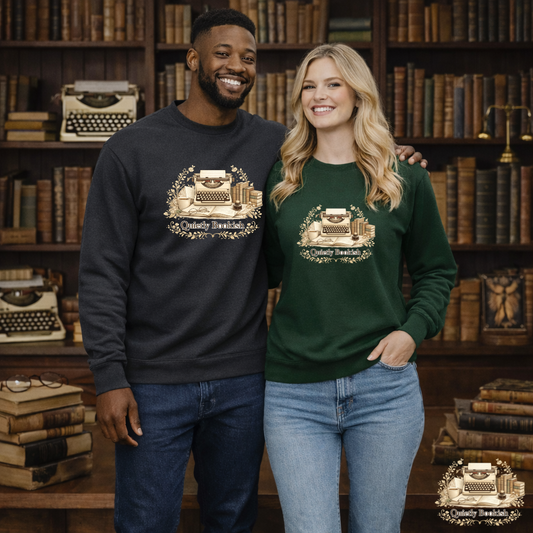 Quietly Bookish Sweatshirt | Eco-Limited