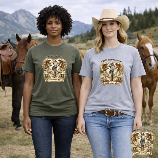 Wild West Romance T-Shirt | Eco-Limited