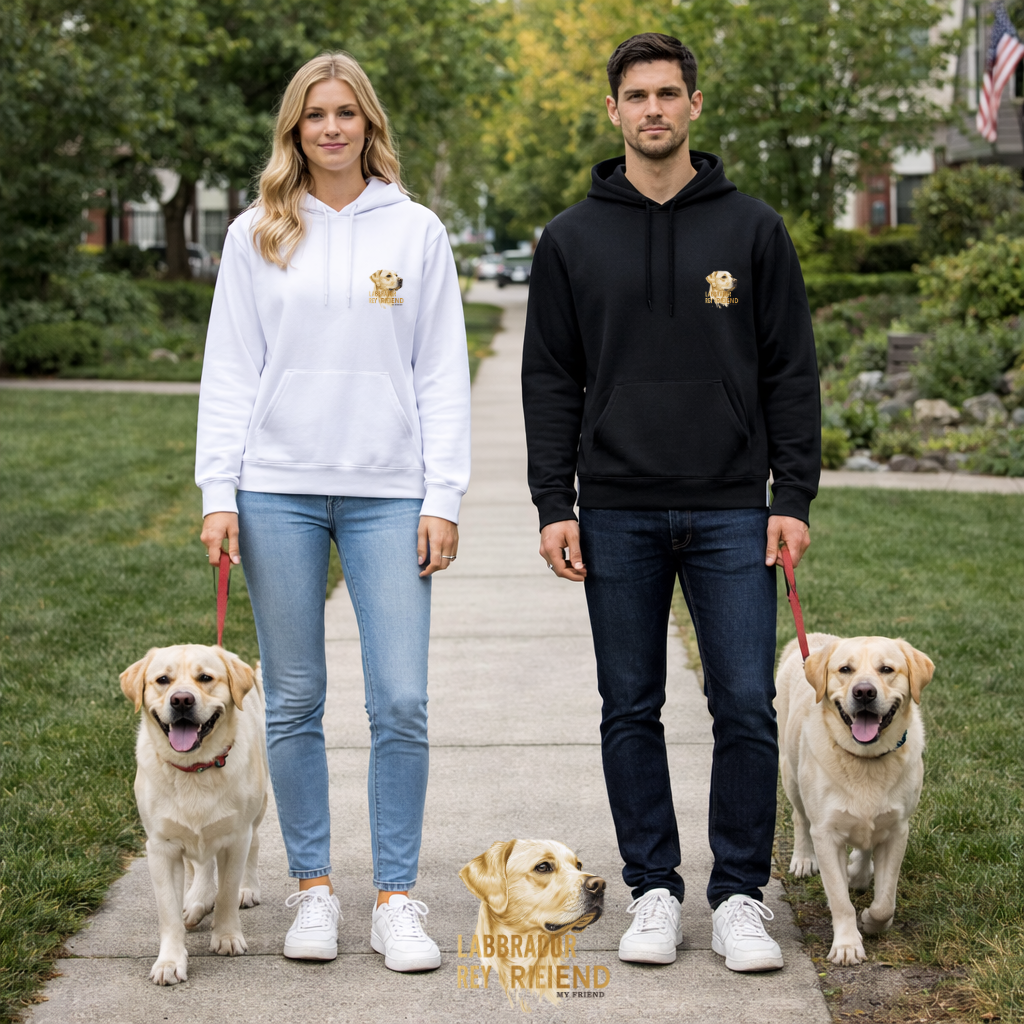 Labrador Retriever Crest Hoodie | Eco-Limited