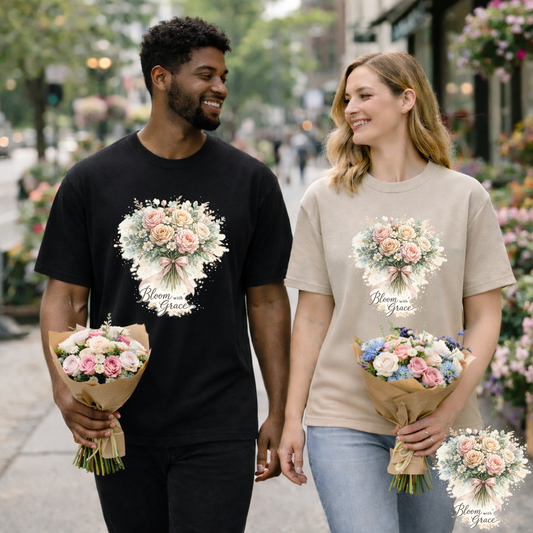 Bloom With Grace T-Shirt | Eco-Limited