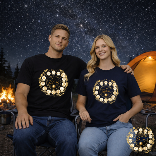 Zodiac Circle T-Shirt | Eco-Limited