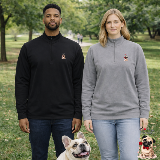 Pug Love Forever Zip-Up | Eco-Limited