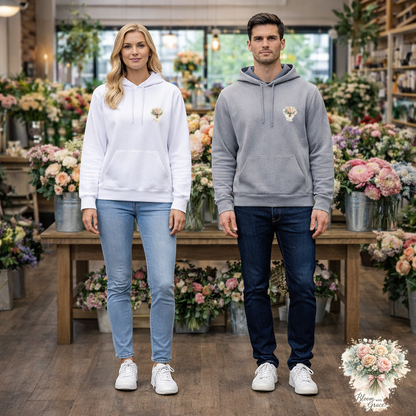 Bloom With Grace Floral Hoodie | Eco-Limited
