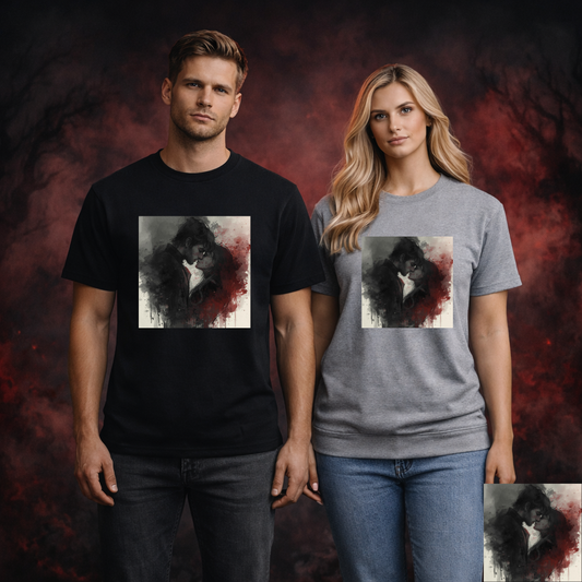 Dark Lovers Ink Art T-Shirt | Eco-Limited