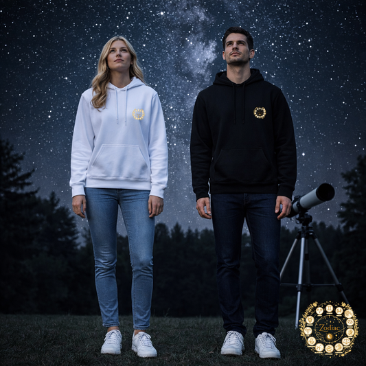 Zodiac Crest Hoodie | Eco-Limited