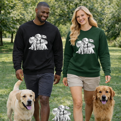Guardian Bond Dog Family Sweatshirt | Eco - Limited