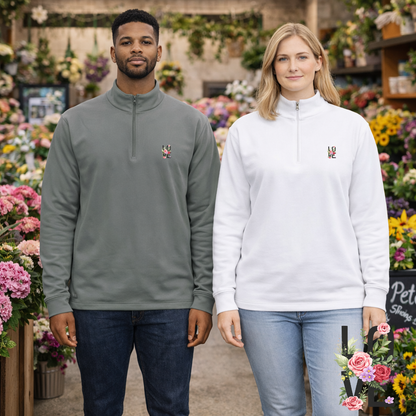 Floral LOVE ZIP-Up | Eco-Limited