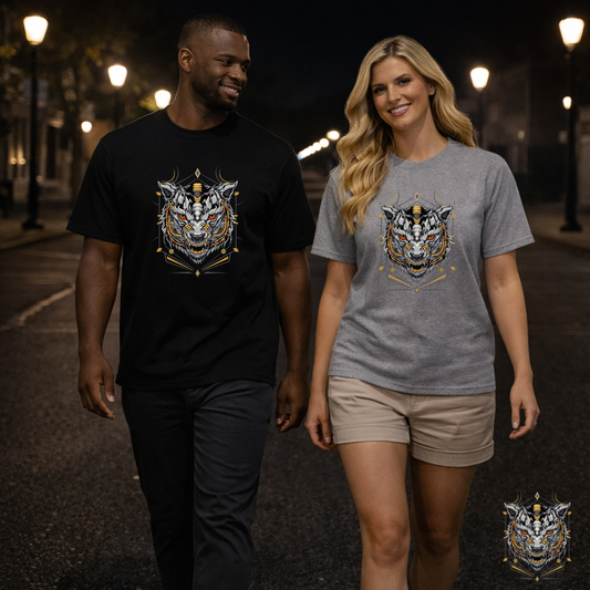 Tiger Sigil Graphic T-Shirt | Eco-Limited