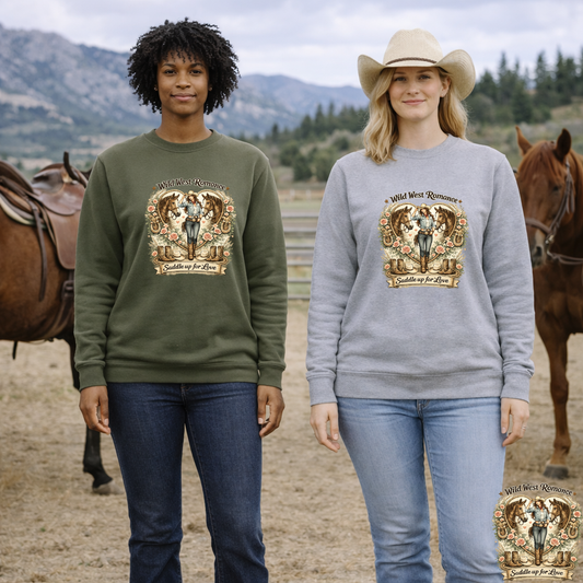 Wild West Romance Sweatshirt | Eco-Limited