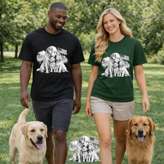 Golden Family Heritage Graphic T-Shirt | Eco - Limitedrt