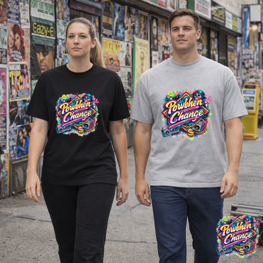 Powerhen Change Graphic T Shirt | Eco - Limited