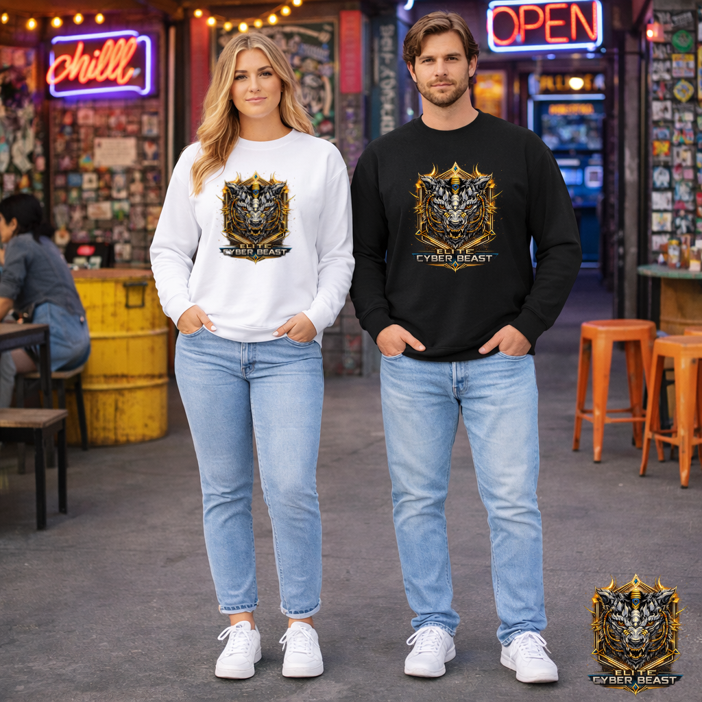 Elite Cyber Beast Sweatshirt | Eco-Limited