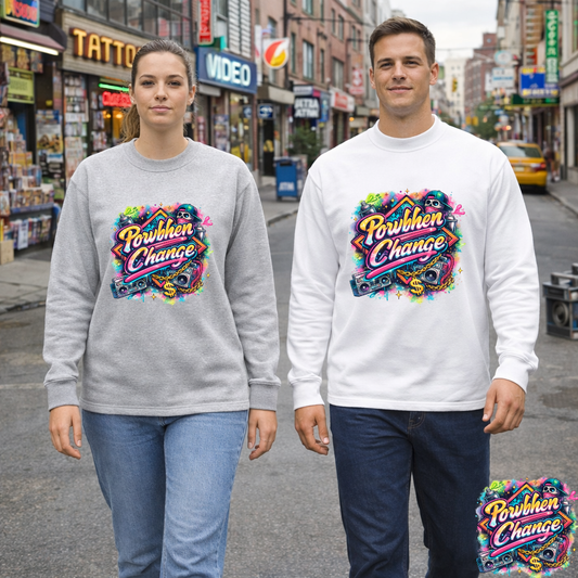 Powerhen Change Graphic Sweater | Eco Limited