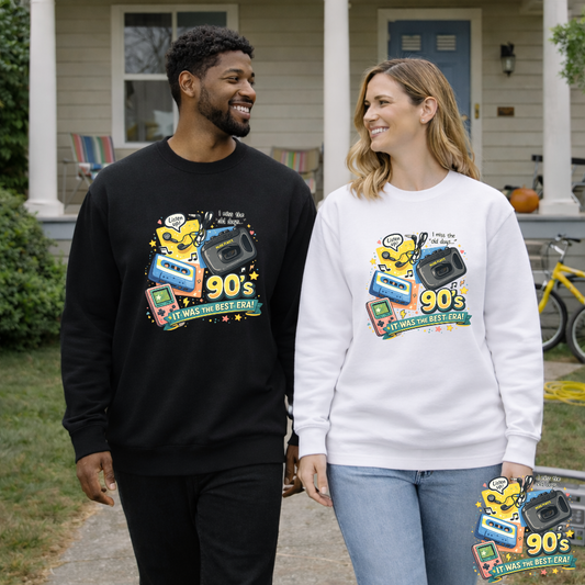 90’s Was the Best Era Retro Sweatshirt | Eco-Limited